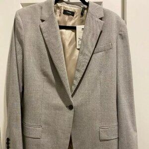 Theory Staple Blazer in Grey Multi Size 12, NWT!
